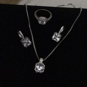 Sterling silver sat perfect for engagement